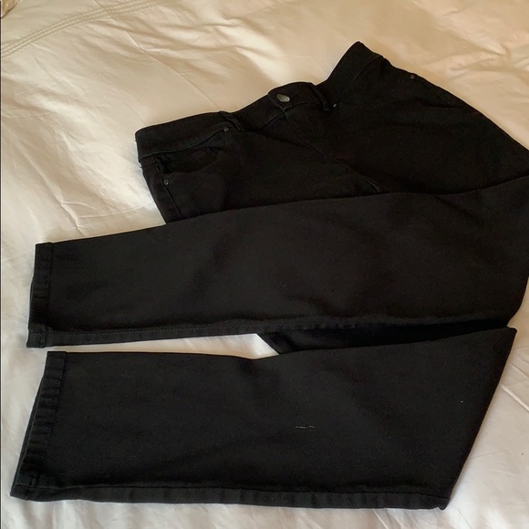 EUC Chico’s Platinum collection black Jeans pants 8-10 - Picture 6 of 8
